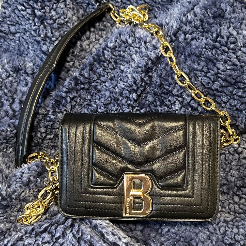 BEBE Katrina Crossbody Purse, BRAND NEW, Handbag tote wallet designer formal